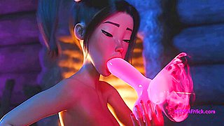 Delicate Perv Babe Pushed To Her Limits By Fake Twin Magic Dildos - 3d Sex Animation(2025)