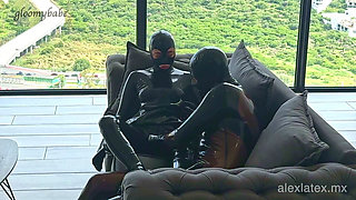 Horny in Latex Enjoying the View - Alex Latex