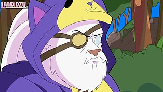 Hot Threesome with Ahri & Irelia - Rengar Fucks Them Hard (Animated Hentai)
