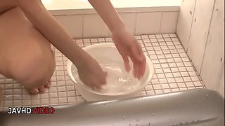 Seductive Chihiro Akino delivers JAV creampie ending to her amazing xxx session