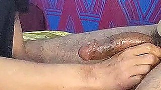 Indian Awara Step Brother Fucks Step Sister in Cowgirl Style After Beautiful Handjob on Live Webcam