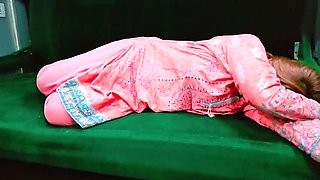 Desi Bhabhi Fucked Hard in Train by Step Brother - Big Ass Indian Girl Moaning Loud