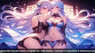 Explore the Intricate Details of Hentai Art High Quality Cinematic Composition Voluminous Hair