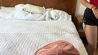 Why Are You Checking My Bag? I Found My Friend's Dildo in Her Suitcase and We Ended up Having Sex After Sharing a Hotel Room