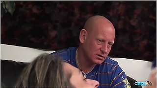 Busty Milf Talked Her Husband Into Watching Her Fuck Hard