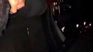 Public Car Blowjob with a Blonde and a Big Cock