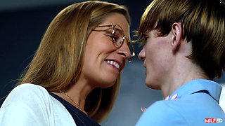 Naughty MILF breathtaking sex movie