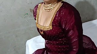 Tamil Bhabhi was ready for party but she was fucked by her dever