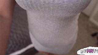 I pleaded her to stop but my stepsis kept sucking my dick