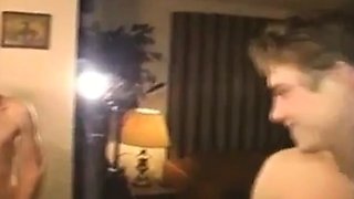 Big-Cock Bareback Group Sex: Facial and Creampie