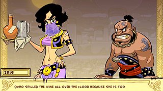 Disney princess trainer in cartoon porn with big boobs and playful anime scenes