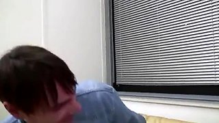 Laura Fox Horny Brunette Sucks Stiff Cock Nice Ass Anal Blowjob