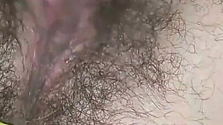 Very Hairy Pussy and Legs, Fingering, Foofetish, Close-up Big Pussy Lips From Ginnagg