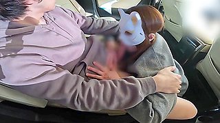 A Married Woman Who Has An Affair Creampie Car Sex During A Work Break