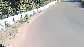 She Asked if a Bus Would Come but Ended up Riding with Him