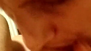 POV Blowjob with a Friend and Facial