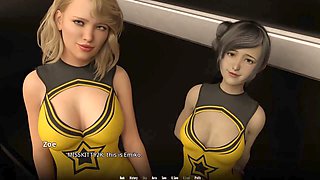 Wvm Shauna's sexy anime adventure with moaning and pleasure