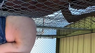 -Onlyfans.com- Damnnndezzyyy - Fence Fucking Had To Cut It