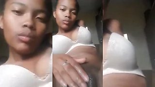 Kakazo Shop Plays Her Excited Pussy - Amateur Teen Lesbian Solo Masturbation HD