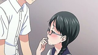 After school hardcore sex lesson for busty hentai teen