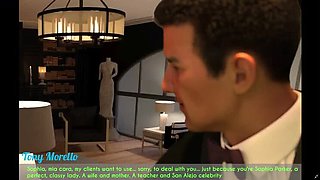 Spicy Jane Anal Fuck with Stepmom & Slutty Wife - Rough 3D Animation Creampie