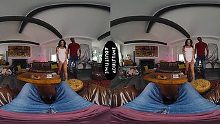 Nina White Cuckolds Her Husband by Riding Personal Trainer Isiah Maxwell in Wild Cheating POV Session