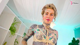 Alt babe gets wrecked by that massive BBC