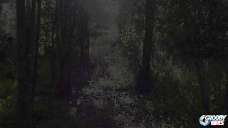 Outdoor dirt with funny Zariah Aura from Grooby Girls