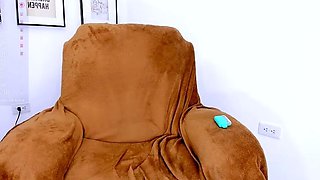 Stacked brunette goes solo toys and masturbation