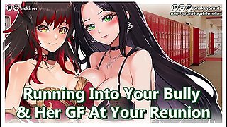 Running Into Your Bully And Her Gf At Your Hs Reunion Feat. Alekirser Audio Porn Threesome With Car Toon
