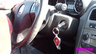 In the Car Playing with My Husband