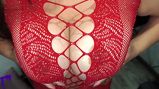 Homemade Sex with Horny Wife MILF Latina Riding Hard & Doggy Style, POV Playing with Her Tits