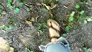 Amateur Foot Fetish Girlfriend Sucks and gives a Footjob