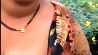Indian Village Big Boobs Maid Cheating Sex with Farm Owner