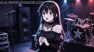 Demure Goth Girl Rock Star Fucks - 3D Hentai Part 1