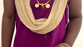 Sexy tamil teacher taking class