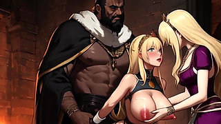 North African Moors Conquer European Pussy in When the Moors Conquered Europe 3!