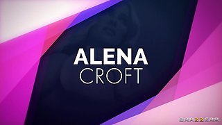 Anal Stretching In The Shower With Alena Croft, Scott Nails - Brazzers