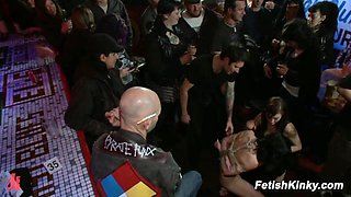 Hot Public Slut Public Shaming Scene