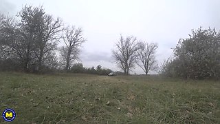 Outdoor Mature Dogging With Eva Jayne And Three Men With Anal Sex - MatureNl