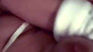 Blonde MILF with Big Dildo