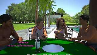 My Italian Hot Wife: Cuckold Watches His Friend Stretching His Wife's Ass with His Big Cock Then He Plays Truth or Dare - Ep.16