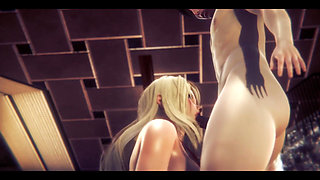 Hentai Uncensored - Nataly Handjob and Blowjob - Japanese Asian Manga Anime Game Porn