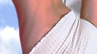 Great Big Boobs On Masturbating Redhead
