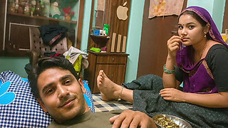 Pakisthani Village Stepsister and indian chora Hot Romantic With kiss By -Snapchat143