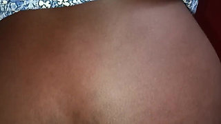 Raw Black Dick Fucking My Wet Pussy in Doggystle and Cum Inside Me