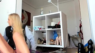 Blonde teen Sierras first erotic masturbation video