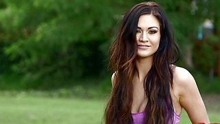 Gorgeous cheerleader Kendall Karson wants to be fucked hard