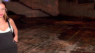 Katty Blake Hard Anal In Public Parking Lot