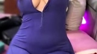 Big boobs milf masturbates with her dildo